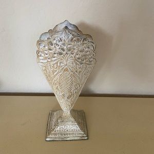 Metal vase